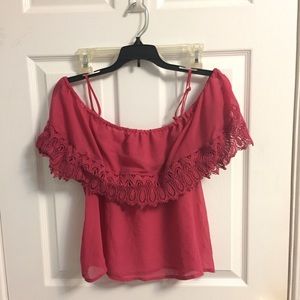 Off the shoulder top